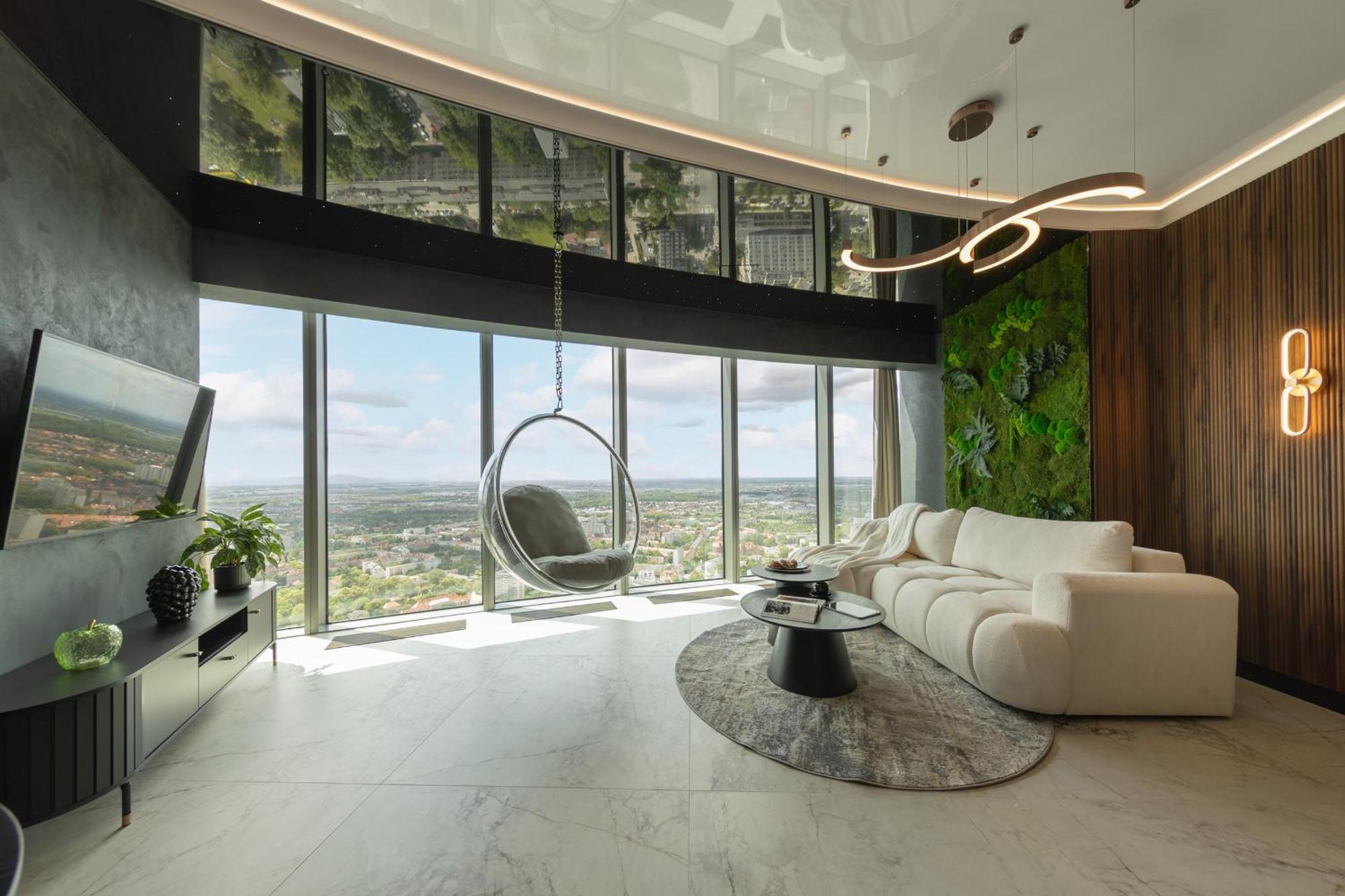 In The Sky - Apartamenty W Sky Tower Вроцлав Экстерьер фото